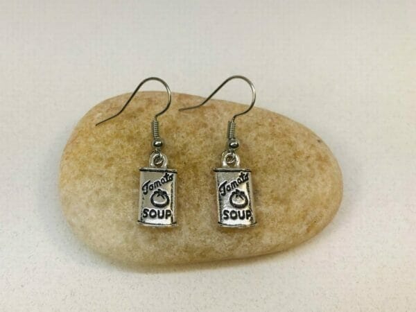 TomatoSoupEarrings_FoodEarrings Tomato Soup Earrings