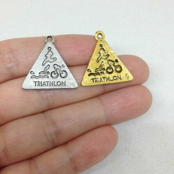 Triathlon_Charm_Athlete_Charm 5 Triathlon Charm, Athlete Charm