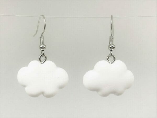 White Cloud Earrings