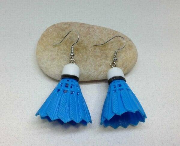 Shuttlecock earrings wholesale