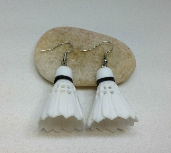 Shuttlecock earrings wholesale