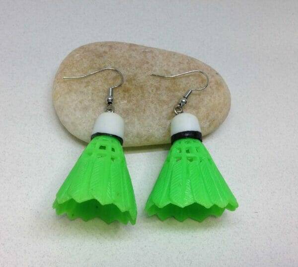 Shuttlecock earrings wholesale