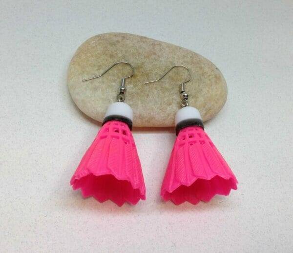 Shuttlecock earrings wholesale