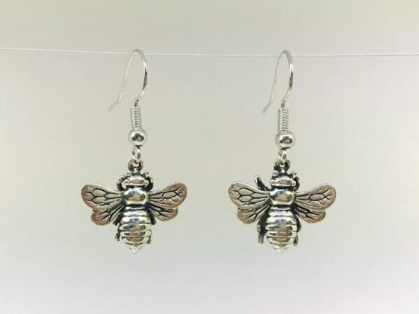 beeearrings Bee Earrings, Bumble Bee Earrings