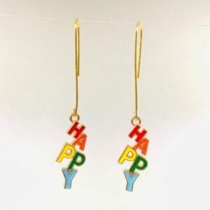 happy earrings