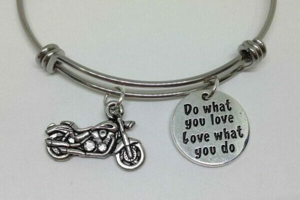 biker_bracelet_motorbike Motorcycle Charm Bracelet