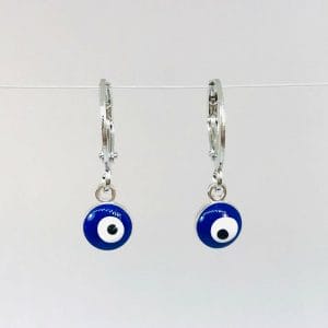 blueevileyeearrings Blue Evil Eye Earrings