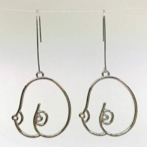 Boobies Earrings, Boobs Earring