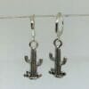 Cactus Huggie Earrings