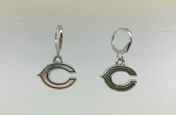 chicagobullearrings Chicago Bull Earrings, Sports Team Gift, Fan Jewelry
