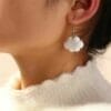 White Cloud Earrings