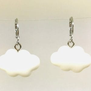White Clouds Earrings