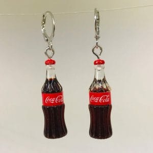 cokeearrings Coca-Cola Earrings