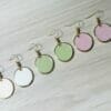 Colorful Round Circle Disc Enamel Earrings minimalist gifts