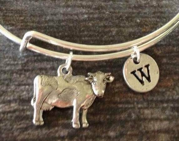 cow bangle bracelet