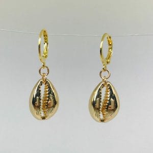 cowrieshellearrings Wholesale Seashell Earrings
