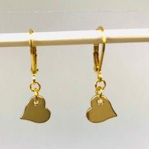 Dainty Heart Earrings