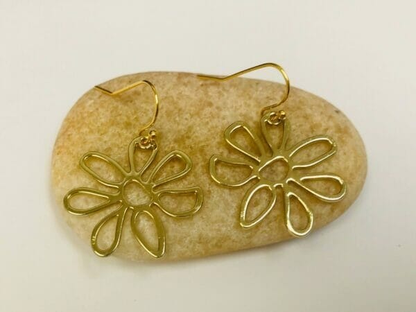 daisy_french_hook_earrings Sunflower Daisy Earrings