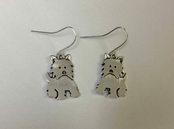 dog earrings