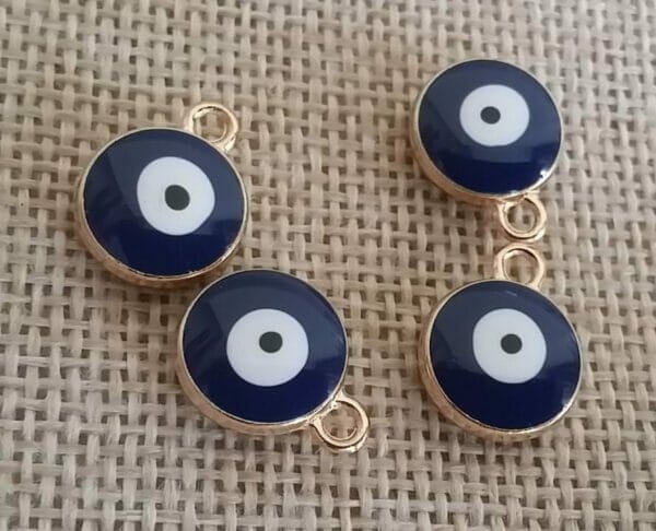 DIY charm supply evil eye