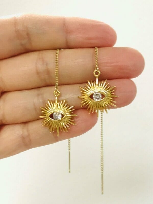 evileyethreaders_dca4e6d5-4c9b-4597-89c0-57b3301271bc Evil Eye Threader Earrings