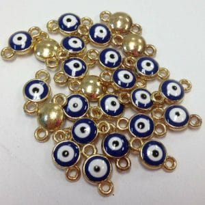 eye_links_7a552f33-059e-4394-8261-c60a4f3156fc Blue Evil eye connector charm lot