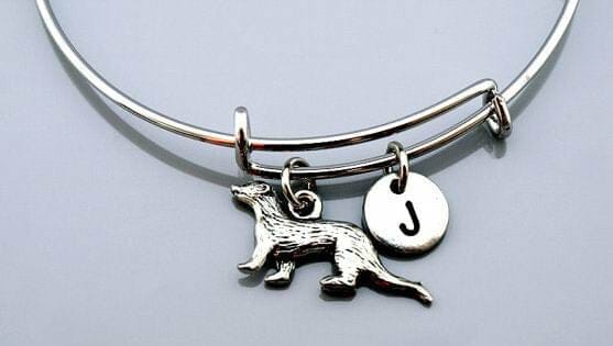 Ferret initial bangle Alex and Alni