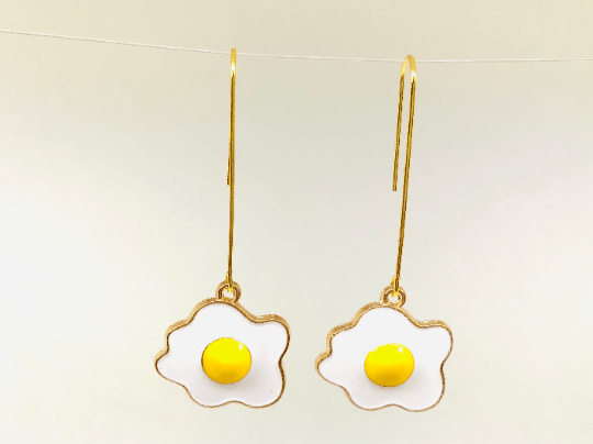 friedeggsearrings Fried Eggs Earrings