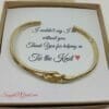 bridesmaid bangle bracelet