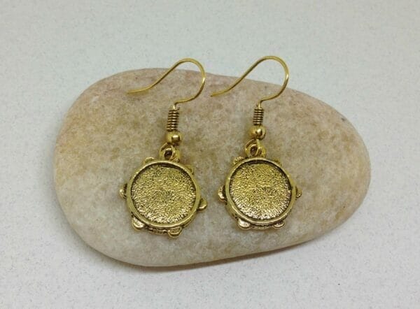 gold_tambourine_earrings_88c62a8b-772a-4dcd-8825-d33dfc8f04c9 Tambourine Earrings, Musical Teacher Gift