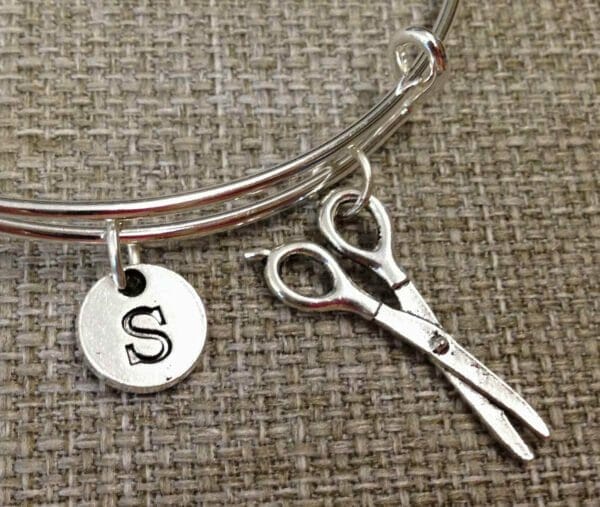 hair_dresser_bangle Hairdresser Charm Bracelets