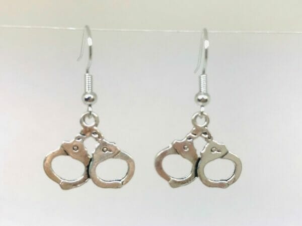 handcuffsearrings Handcuffs Earrings