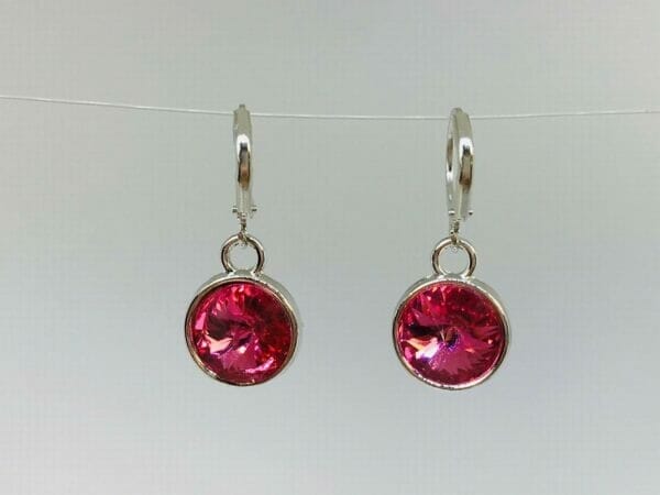 huggiebirthstoneearringsoct October Birthstone Huggie Earrings