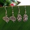 Human Organs Brain Earrings, Heart Earrings