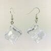 resin ice cube novelty earrings