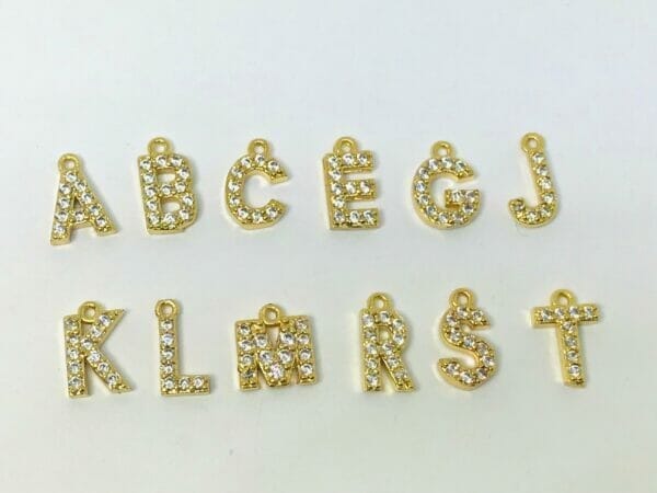 initialcharm Wholesale Initial Earrings