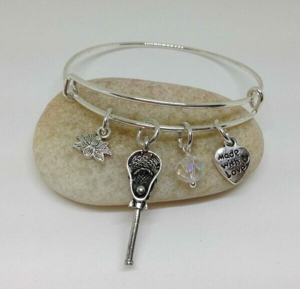 Lacrosse Expandable Bangle Bracelet