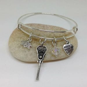 Lacrosse Expandable Bangle Bracelet