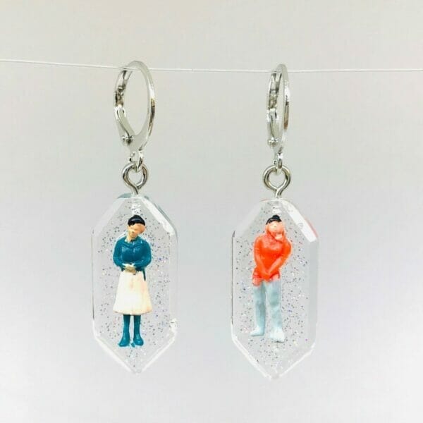 Novelty little people earring wholesale