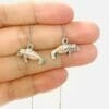 Manatee Threader Earrings
