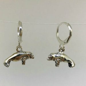 manateeearrings Manatee Earrings