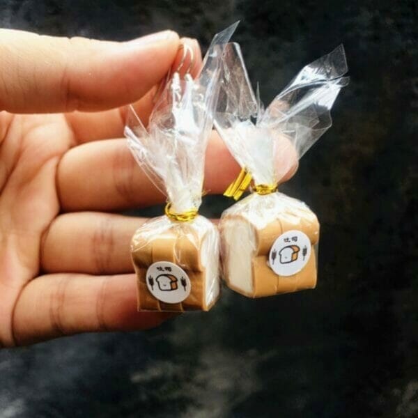 noveltytoastfunkyearrings Toast Earrings