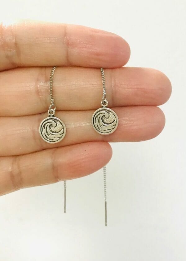 oceanwavethreaders Ocean Wave Threader Earrings