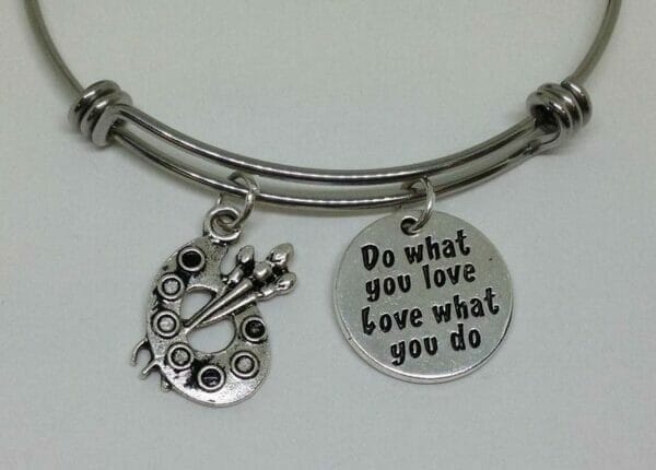 painter_bangle Painter Artist Pallet Charm bracelets