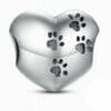 925 Sterling Silver Dog Paw Charm, Pandora Charm, Fits Pandora Bracelets