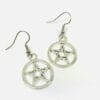 pentagram earrings