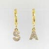 personalizedinitialearrings Wholesale Initial Earrings
