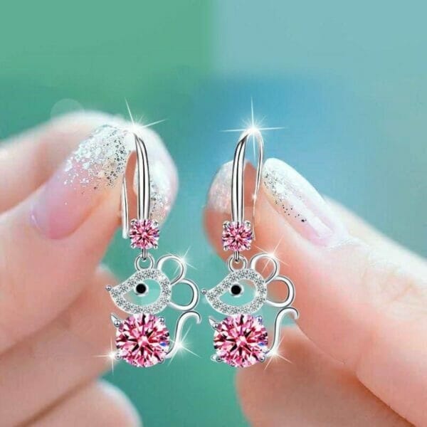pinkmouseearrings Wholesale Mickey Earrings