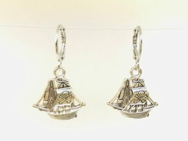 pirateshipearrings Pirate Ship Earrings
