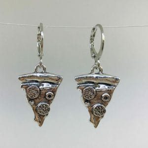 pizzahuggieearrings Wholesale Pizza Earrings